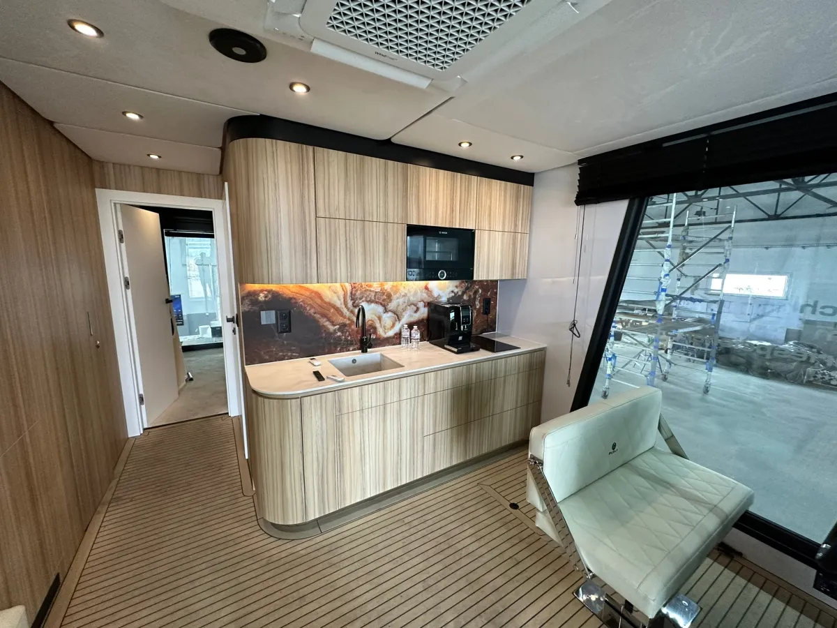 Aluminium Houseboat Perla E-vision 42 100% Electric Power, Aluminium Houseboat CE-D