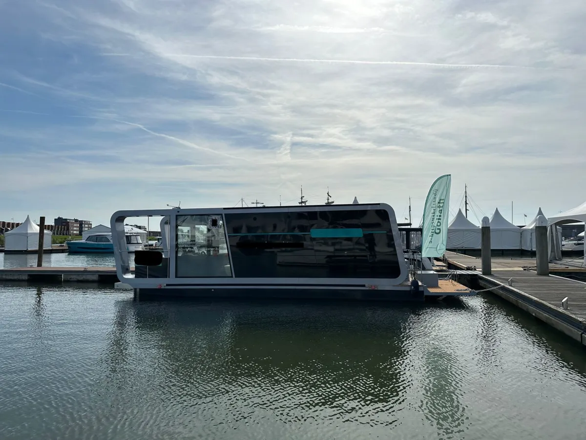 Aluminium Houseboat Perla E-vision 42 100% Electric Power, Aluminium Houseboat CE-D