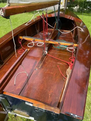 Wood Sailboat Schakel 470 Photo 3