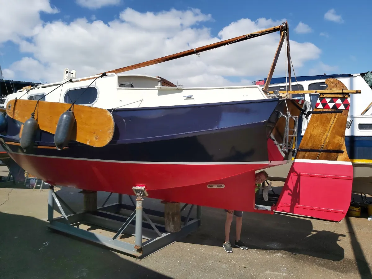 Steel Sailboat Baarda Zeegrundel