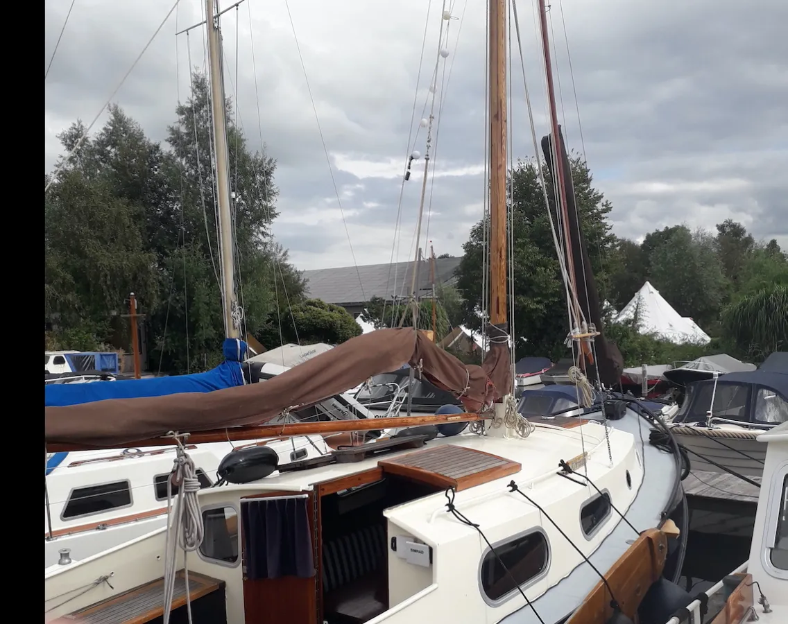 Steel Sailboat Baarda Zeegrundel