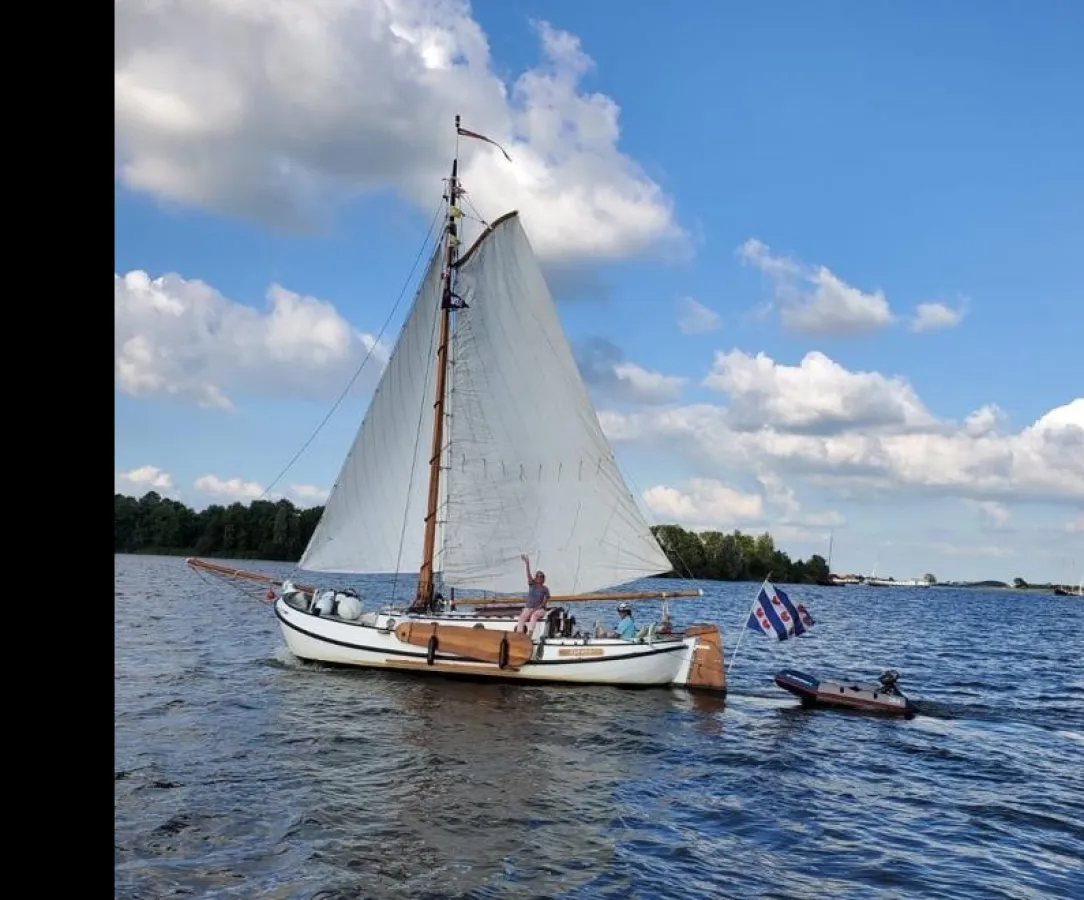 Steel Sailboat Lemsteraak Harlaar