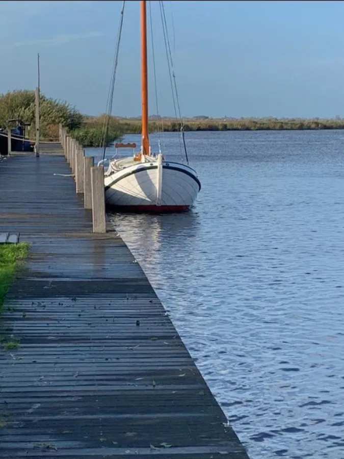 Steel Sailboat Lemsteraak Harlaar