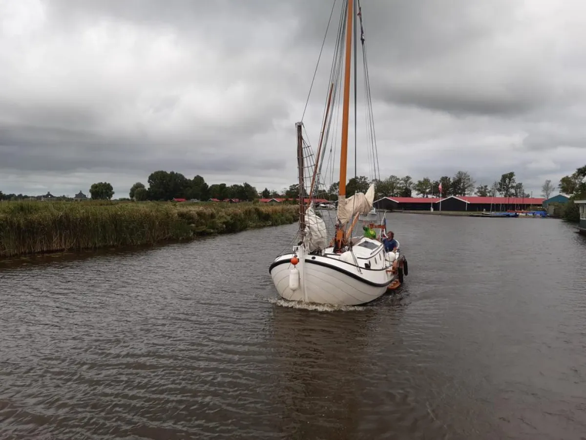 Steel Sailboat Lemsteraak Harlaar