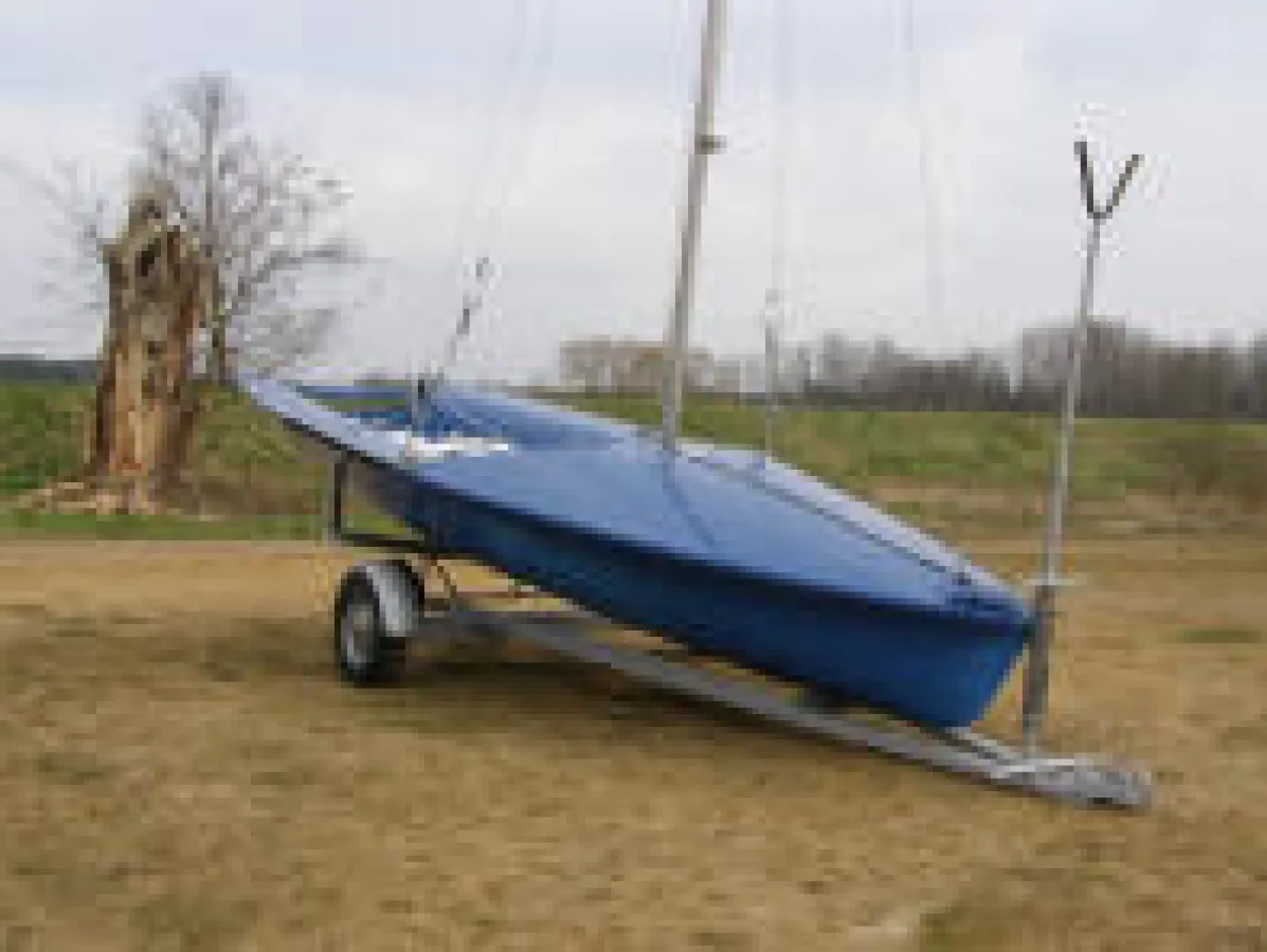 Polyester Open zeilboot Dinghy 505