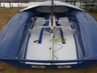 Polyester Open zeilboot Dinghy 505 Photo 4