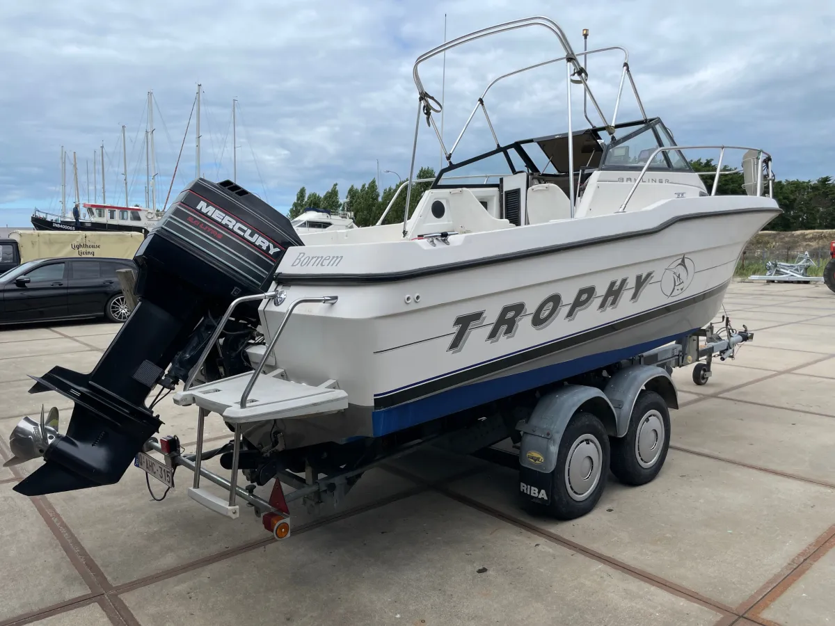 Polyester Speedboat Bayliner Trophy