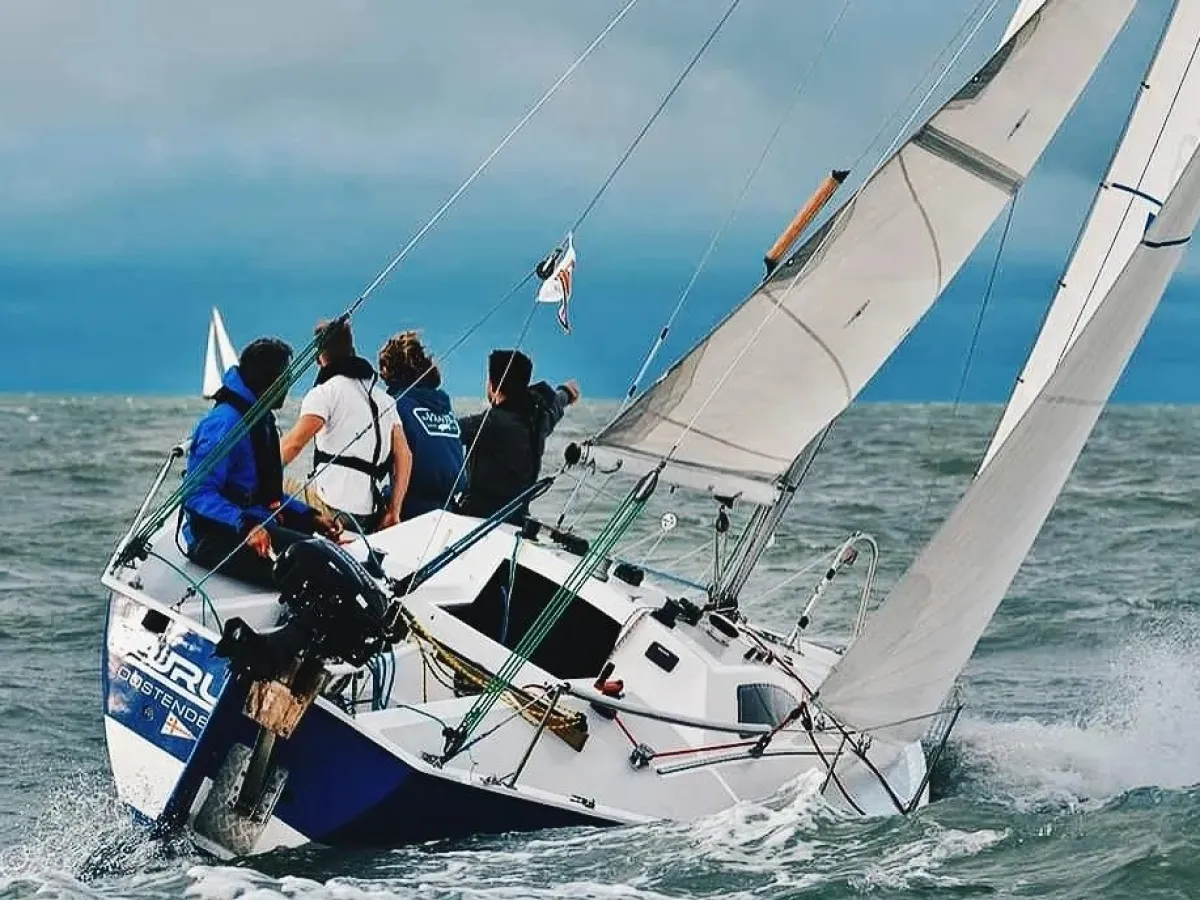 Polyester Sailboat Michel Joubert Quarter Ton Class